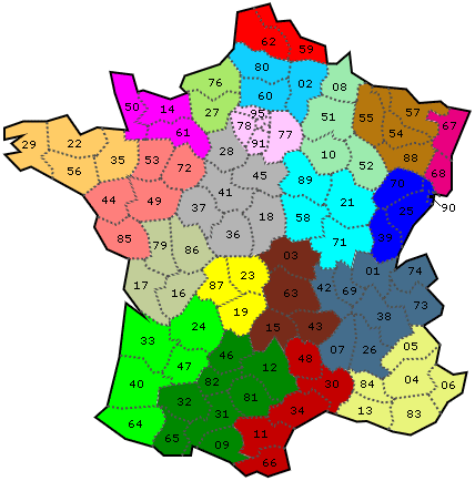 Franse departementen
